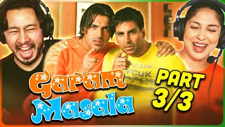 GARAM MASALA Movie Reaction Part (3/3)! | Akshay Kumar | John Abraham | Paresh Rawal | Rimi Sen