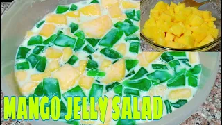 MANGO JELLY SALAD Quick & Easy to make/ budget friendly dessert