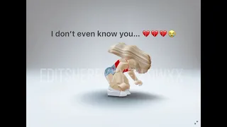 Send this to your ex best friend .. || EditsHereXxYellowXx || Read desc || Roblox Edit