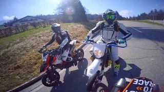 WINTER IS OVER | Supermoto Spring 2017 | PATON77 | KTM 640/690 | Hypermotard 821 SP