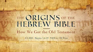 The Old Testament Manuscripts | Origins of the Hebrew Bible | Jeff Gordon