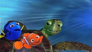 Finding Nemo: Nemo's Underwater World of Fun - Turtle Surfing Game