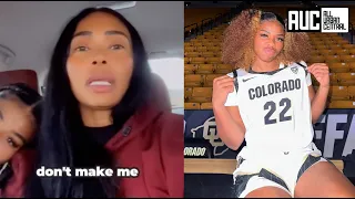 "Dont Make Me" Deion Sanders You Pilar Warns Him After Daughter Transfers From Colorado To Alabama