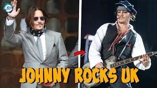 Johnny Depp Concert After Trial surprises fans in the UK!