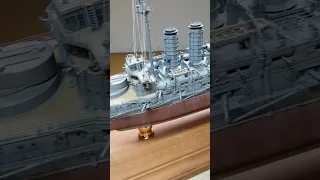 The battleship MIKASA build video is up! #shorts #scalemodel