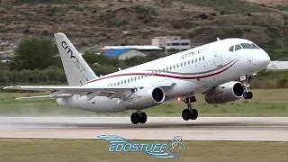 Cityjet Sukhoi Superjet 100 Takeoff - Split Airport LDSP/SPU