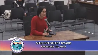 Mashpee Select Board - 02/20/2024