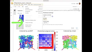 How to predict a large protein structure with AlphaFold using ChimeraX