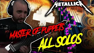 ALL Master of Puppets SOLOS | Rocksmith E Standard | Lead Guitar