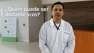 ¿Quién puede ser donante vivo de órganos?