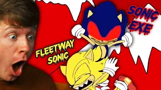 SONIC.EXE vs FLEETWAY SONIC in the ULTIMATE FIGHT