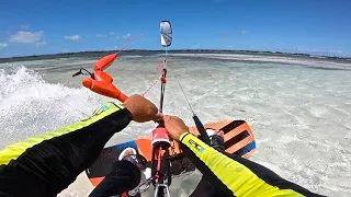 Kitesurfer rescues boaters
