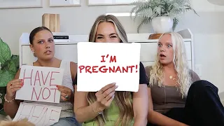 TELLING my BFF's I'M PREGNANT!!