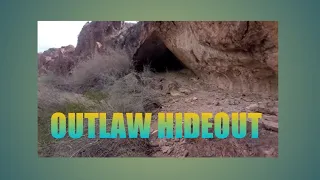 I found an outlaws hideout from the days of the old west!