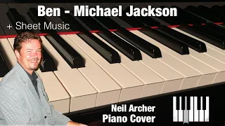 Ben - Michael Jackson - Piano Cover + Sheet Music