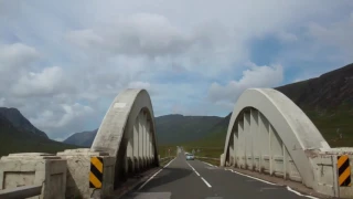 Drive A82 Road Glencoe Scottish Highlands Scotland