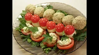 ТРИ ЗАКУСКИ на праздничный фуршет ВКУСНО И ПРОСТО!