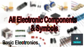 All basic electronics components Names And Their circuit symbols