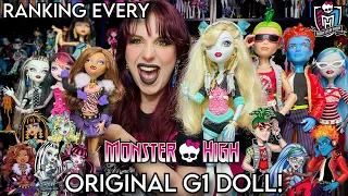 Ranking EVERY Monster High Original G1 Doll!