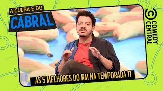 Os 5 melhores momentos do Rodrigo Marques na 11ª temporada | A Culpa É Do Cabral no Comedy Central