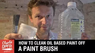 How to Clean Oil Paint Brushes - with ALL White Spirit Recycled!