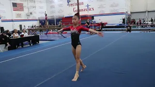 Emma Le Floor X 9 425 Masquerade Mania 2019 Wildfire Gymnast Level 5