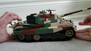 New COBI Tiger 2 Tank Limited Edition set 2539 Full Review