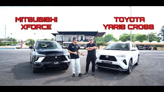 So sánh trực tiếp Mitsubishi XForce & Toyota Yaris Cross: Đâu là mẫu xe gầm cao đáng mua?