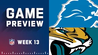 Detroit Lions vs. Jacksonville Jaguars | 2022 Week 13 Game Preview