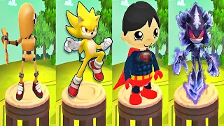 🏃‍♂️Tag with Ryan 🆚 Subway Surfers 🆚 Sonic Dash 🆚 Sonic Forces😮All Characters Unlocked🤤