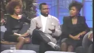 Whitney Houston, Bebe, and Cece - Hold Up The Lights and Interview on Arsenio Hall Show (1989)