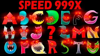 Alphabet Lore But Everyone Evil #2 Monster Evil  Speed 999X