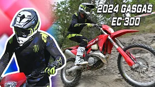 2024 GASGAS EC 300 ⛽ FIRST RIDE - 2 STROKE ENDURO