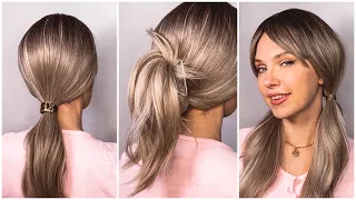 EASY & FAST EVERYDAY HAIRSTYLES TUTORIAL 💕 ПРОСТЫЕ И БЫСТРЫЕ ПРИЧЁСКИ НА КАЖДЫЙ ДЕНЬ