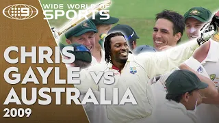 Gayle's lightning century: Australia vs West Indies 2009 Test Series | Wide World of Sports