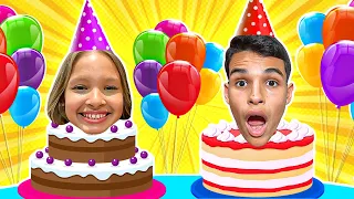 Festa de Aniversário Surpresa da Carol e do Davi - Happy Birthday Surprise Party | Gatinha das Artes