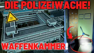 LOSTPLACE // Verlassenes POLIZEIPRÄSIDIUM 👮🚔 - WAFFENKAMMER, BUNKER und GEFÄNGNISZELLEN gefunden! 😱