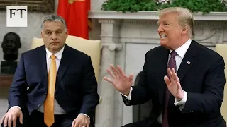 Donald Trump praises Hungary's Viktor Orban on immigration