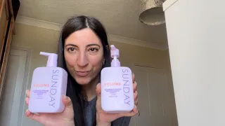 Sunday Shampoo 💜 Monday Shampoo Dupe? ✨💆🏻‍♀️ #shampoo #shampooreview #beauty #makeup #grwm