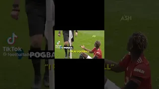 POGBA Arguing with Referee 😳🤯#paulpogba #referee #manchesterunited  #football #tiktok #shorts