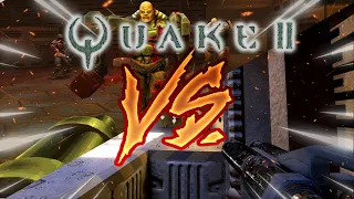 QUAKE 2 - RTX vs Remaster (2019 vs 2023) Comparison