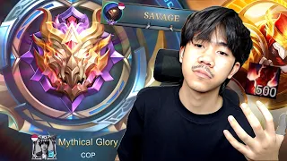 DETIK DETIK MYTHICAL GLORY SUDAH SAVAGE TERBITLAH COMEBACK ? - Mobile legends