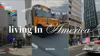 LIVING IN AMERICA as a South African | daily vlog + high school