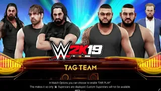 WWE 2K19 The Shield vs The Authors of Pain