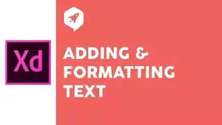 Adobe XD Tutorial 18 Adding and Formatting Text
