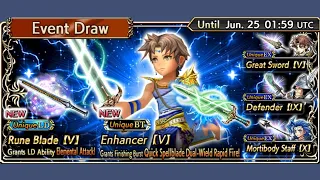 DFFOO -  Bartz Burst & LD Banner Draw Pull