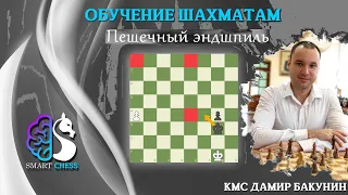 Шахматы / Основы пешечного эндшпиля / Школа шахмат Smart Chess / КМС Дамир Бакунин