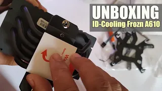 ID Cooling Frozen A610 Black | Unboxing & Installation | Budget CPU Cooler