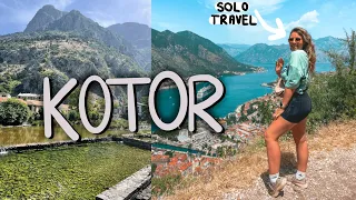 BACKPACKING MONTENEGRO 🇲🇪 Kotor and the Coast ☀️