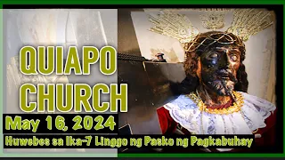 Quiapo Church Live Mass Today Thursday May 16, 2024